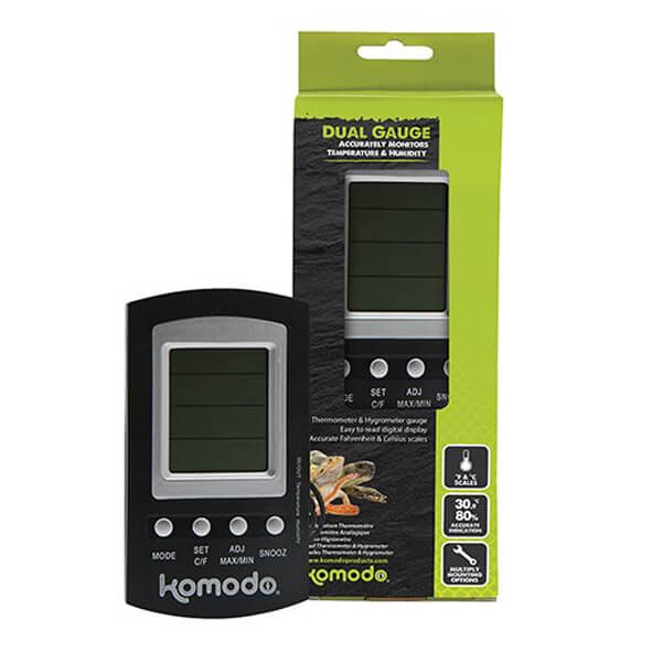 Komodo Digital Thermometer Hygrometer