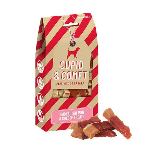 Rosewood Christmas Dog Treat Smoked Salmon and Cheese Nibbles