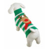 Good Boy Green White Reindeer Christmas Dog Sweater