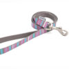 Ancol Pink Candy Stripe Recycled Dog Lead