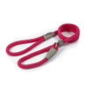 Ancol Reflective Rope Dog Slip Lead Pink