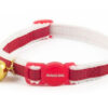 Ancol Reflective Softweave Cat Collar Red