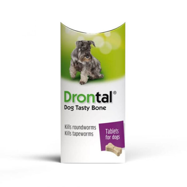 Drontal Tasty Bone Dog Wormer Small Dogs