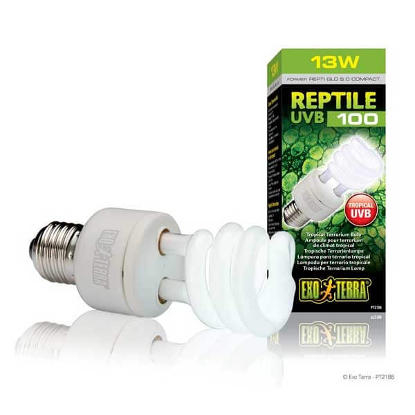 Exo Terra 13w Reptile UVB Bulb 100