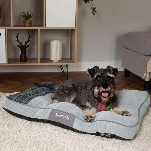Scruffs Highland Mattress Dog Bed Grey